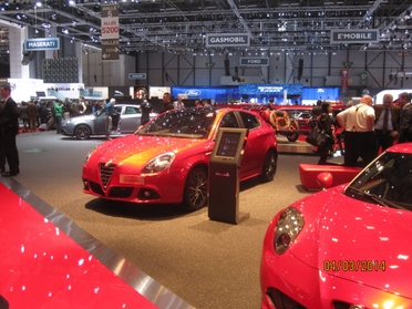 Interno Salone Auto di Ginevra 2014