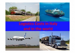 Analysis of latest evolution of logistics and trandport costs